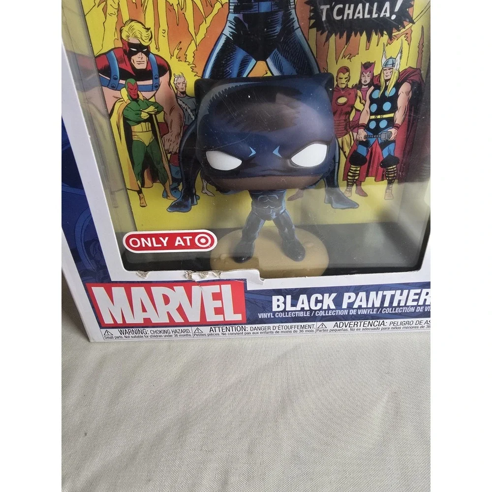Funko Pop! Comic Book Cover with‎ Case: Marvel - Black Panther - Target...